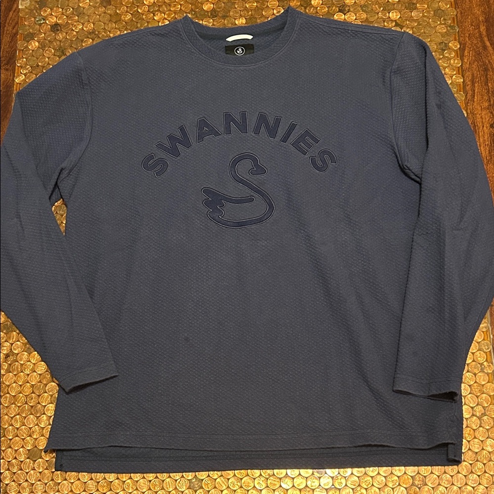 Swannie Navy crew neck
